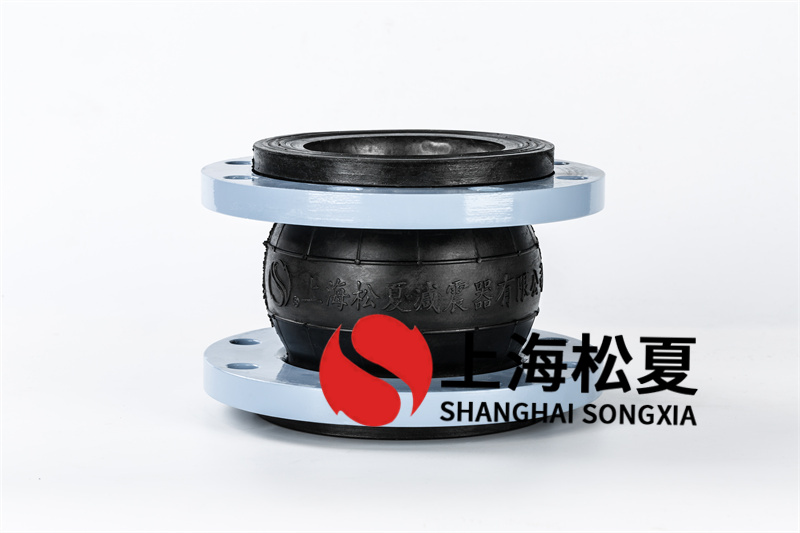 純化水設備安裝DN125橡膠可曲饒軟接.jpg